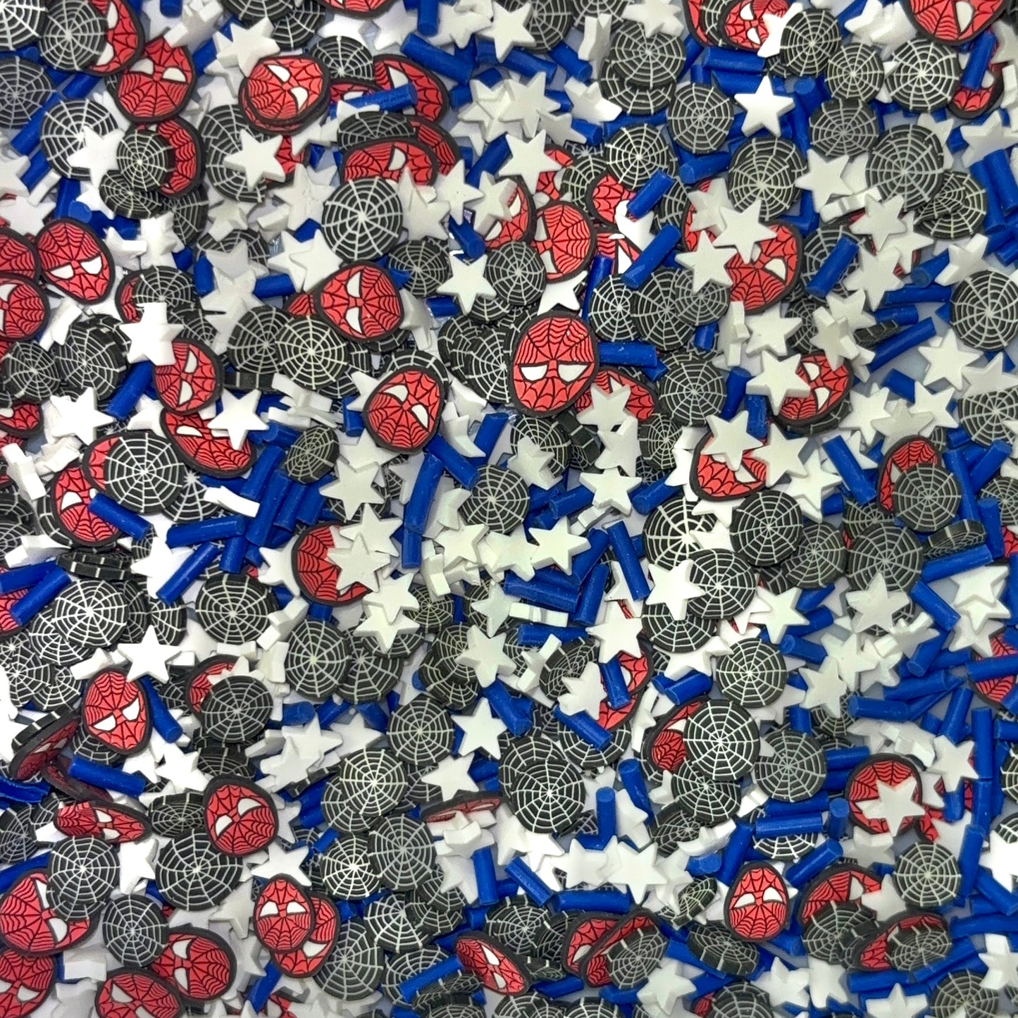 Spidey Webs - Polymer Clay Slices 1oz