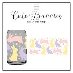 Cute Bunnies 16oz UVDTF