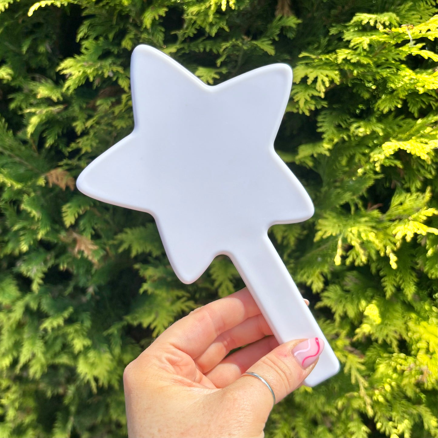 Hand Held Star Mirror