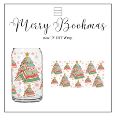 Merry Bookmas 16oz UVDTF