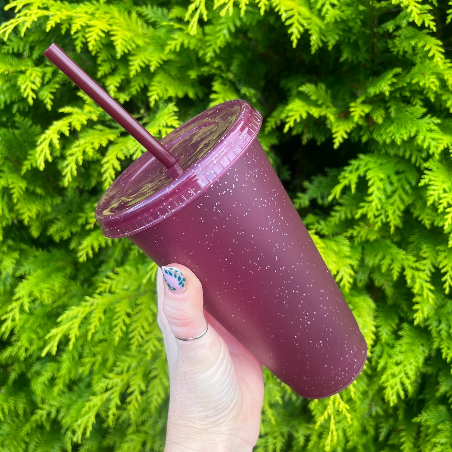 24oz Glitter Cold Cups