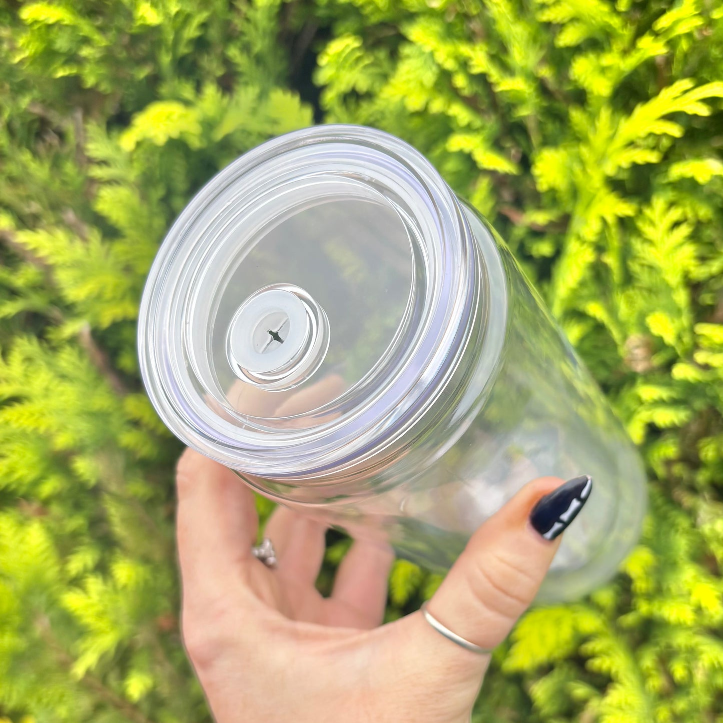 16oz Acrylic Double Walled Tumbler - Clear