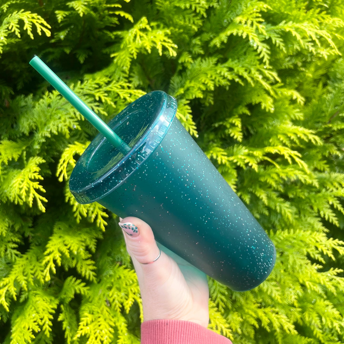 24oz Glitter Cold Cups