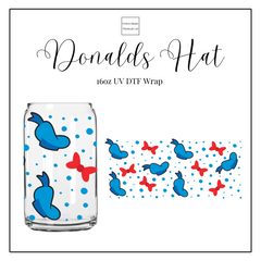 Donald’s Hat 16oz UVDTF