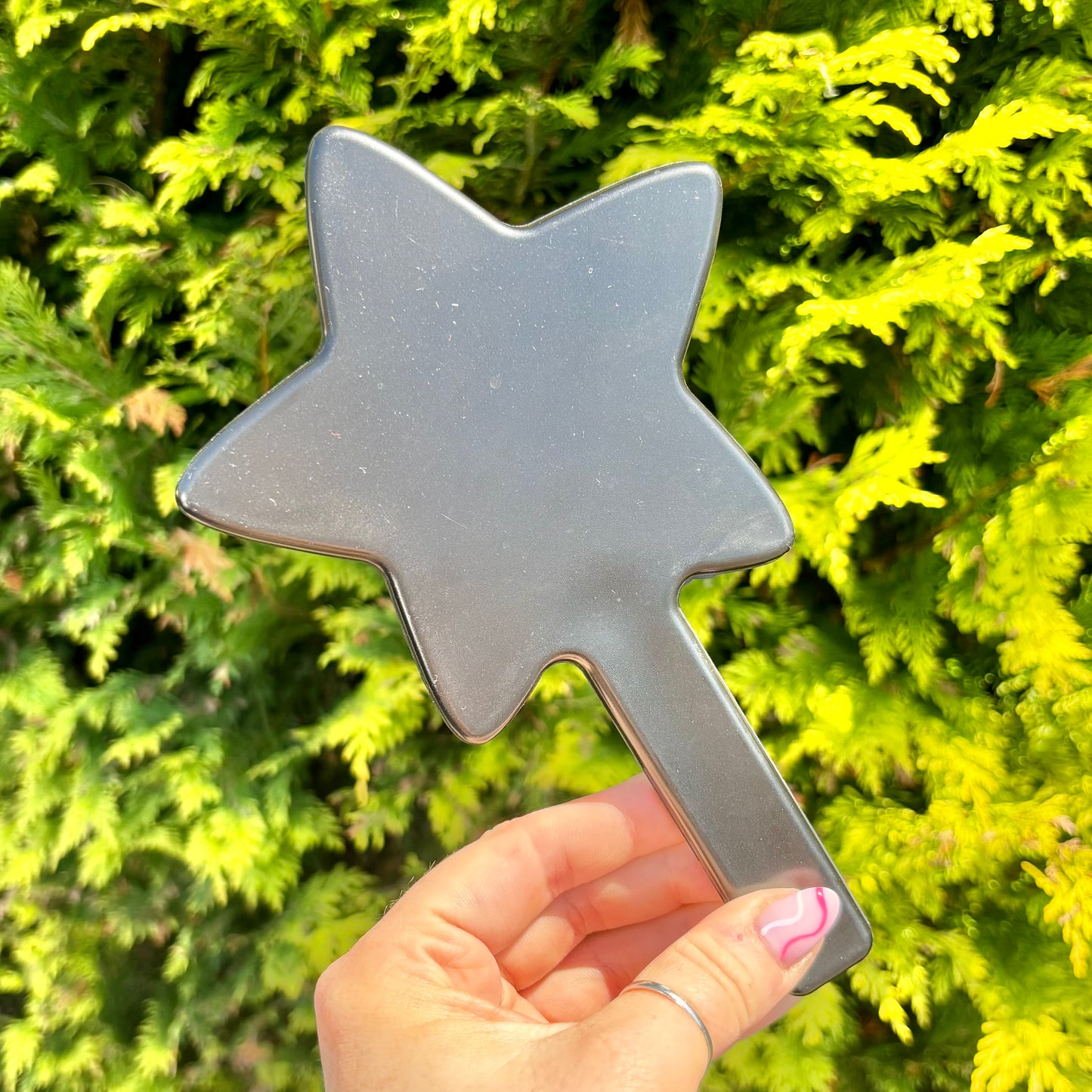 Hand Held Star Mirror