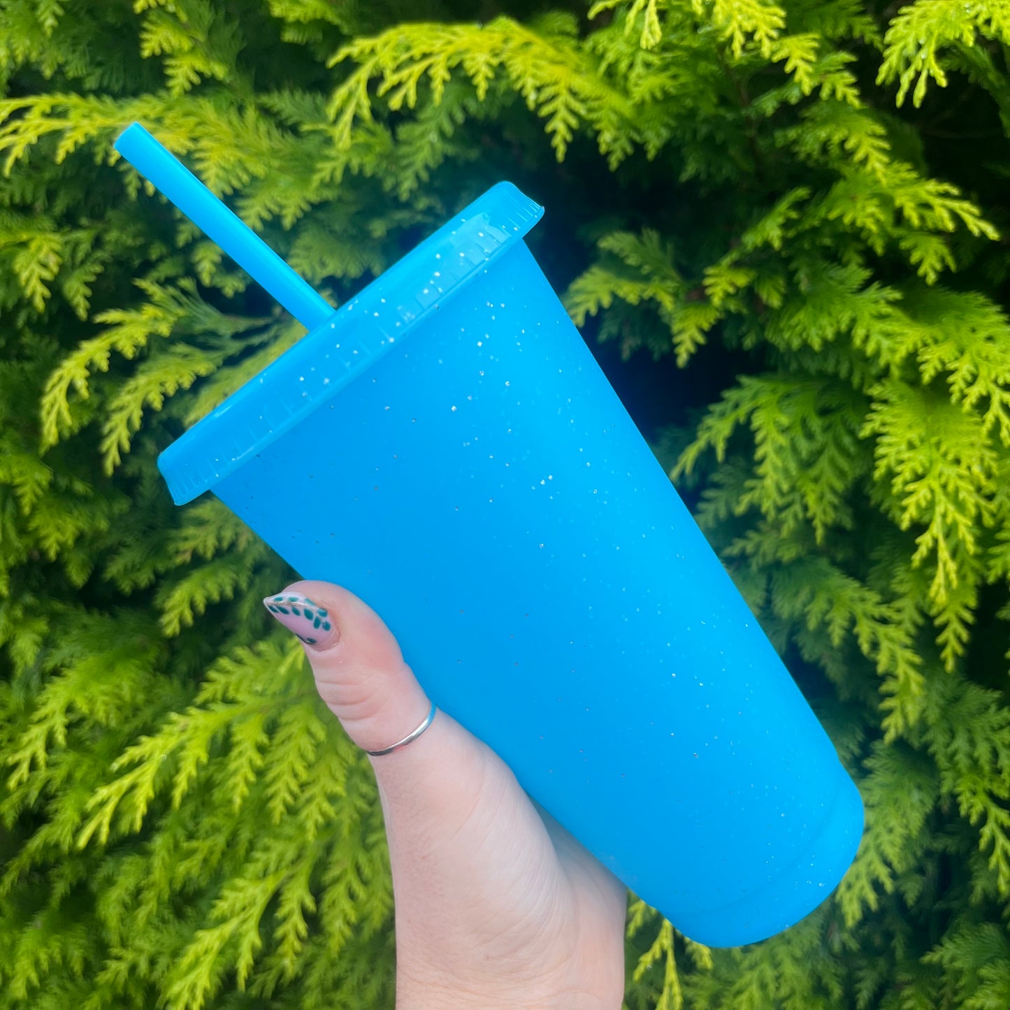 24oz Glitter Cold Cups
