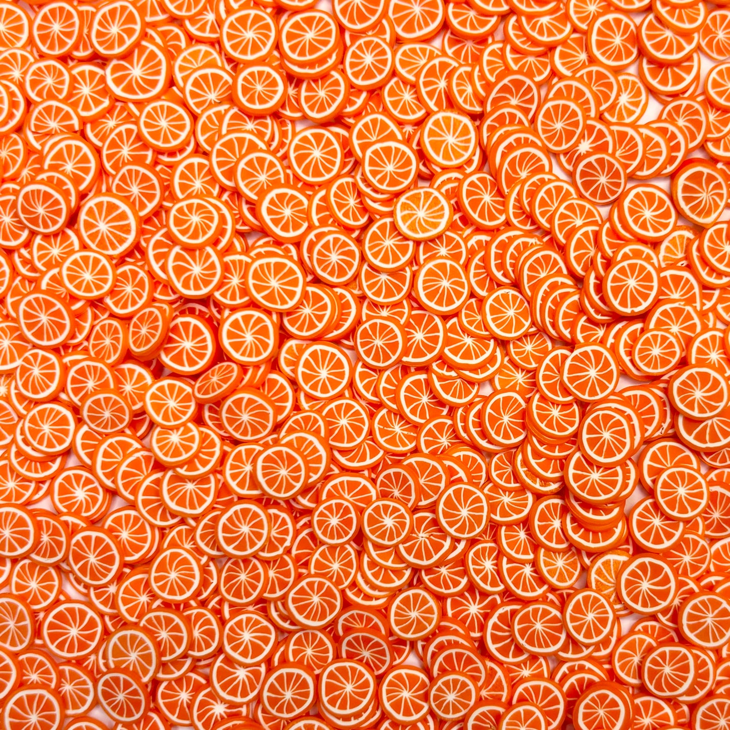Orange Slices - Polymer Clay Slices 1oz