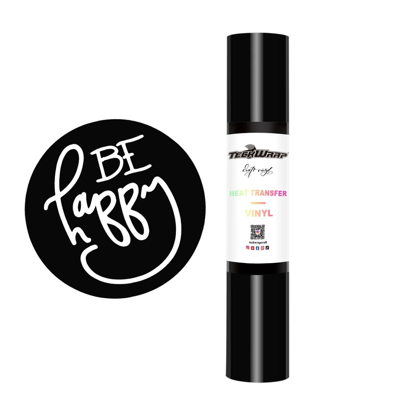 Teckwrap Black PU HTV - 5ft