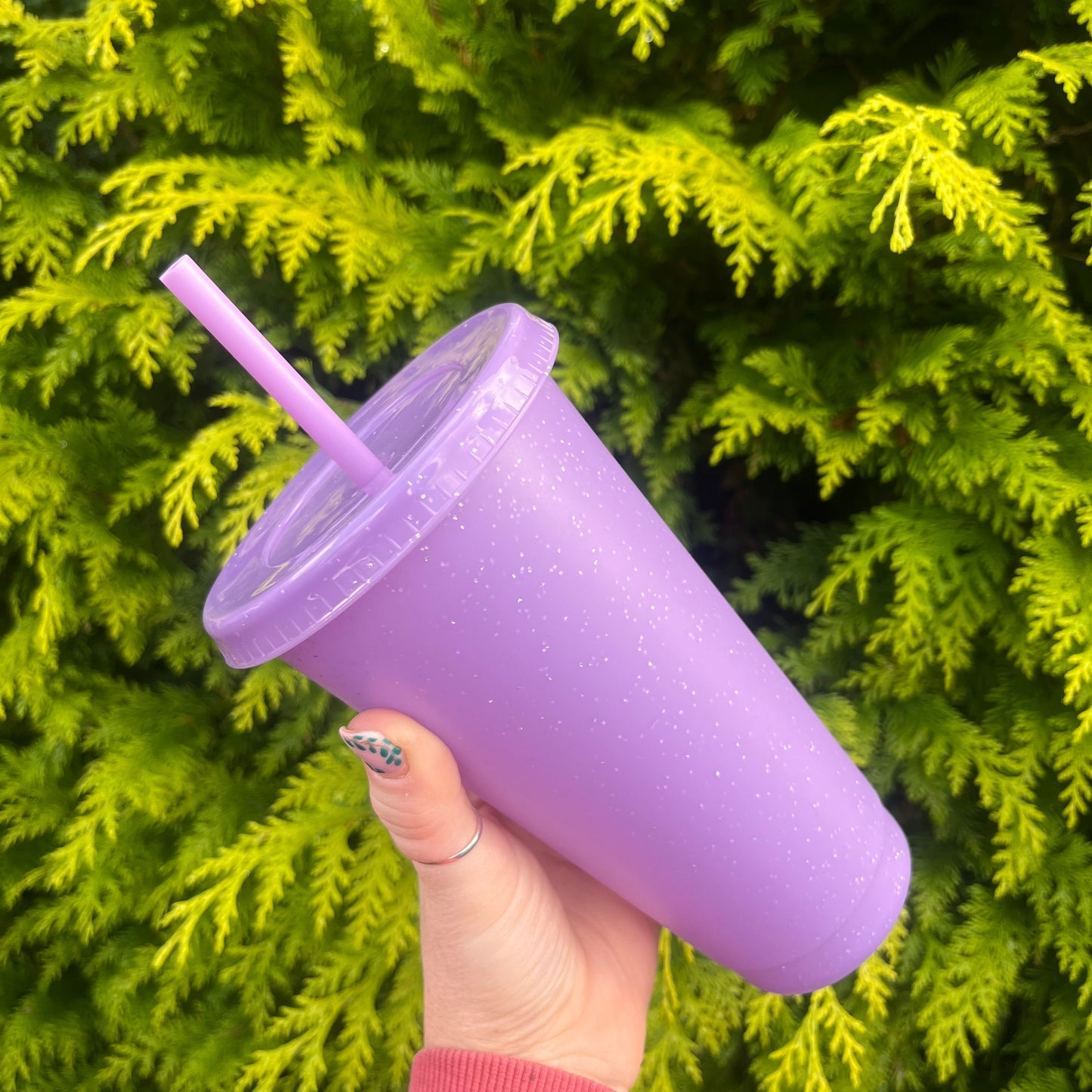 24oz Glitter Cold Cups