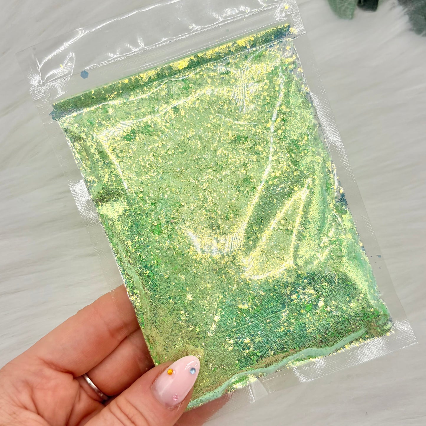 Living My Best Lime - Chunky Glitter Mix