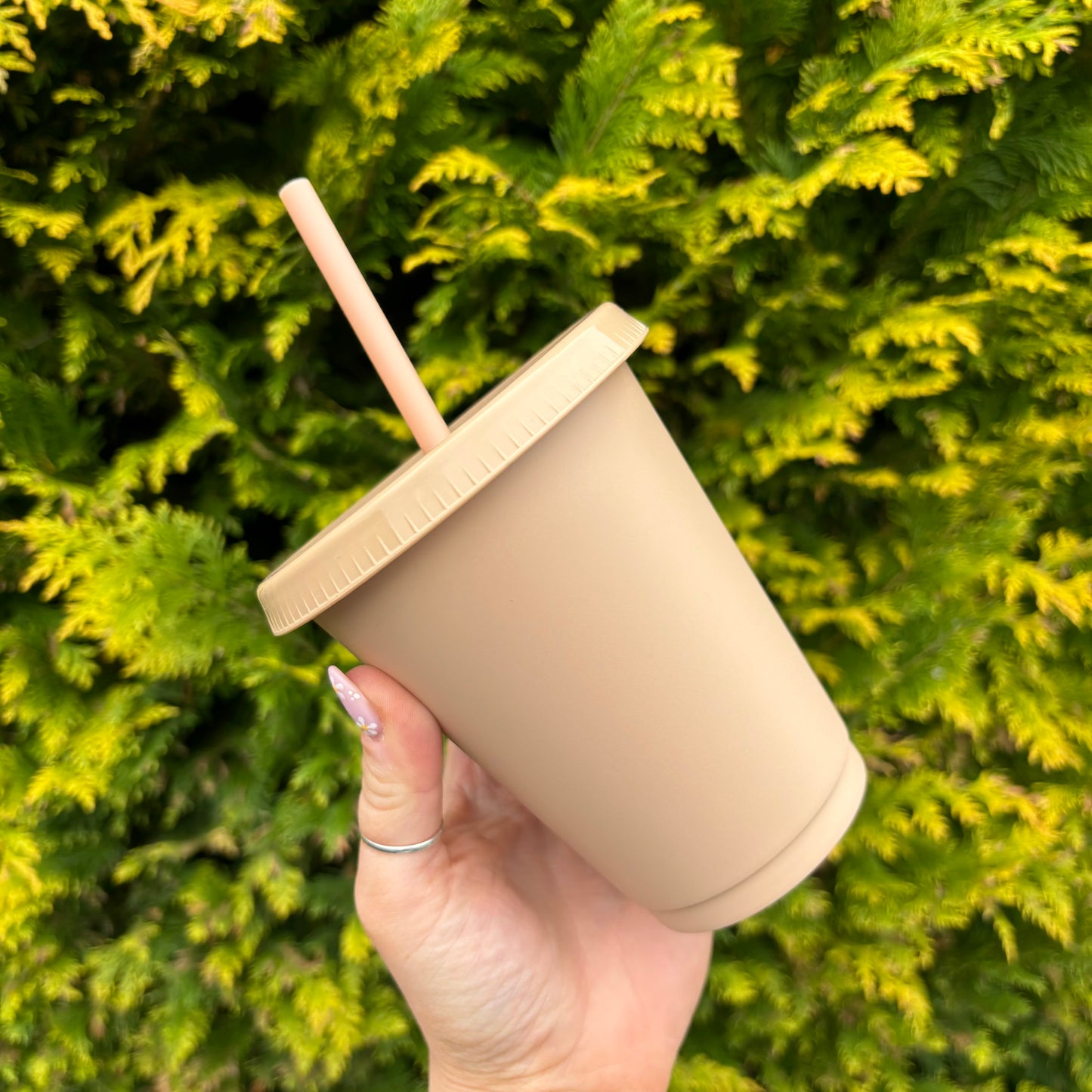 Mocha 16oz Coloured Cold Cup