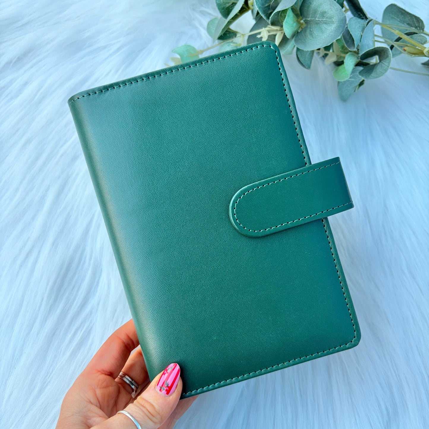 A6 Forest Green Budget Binder / Organiser