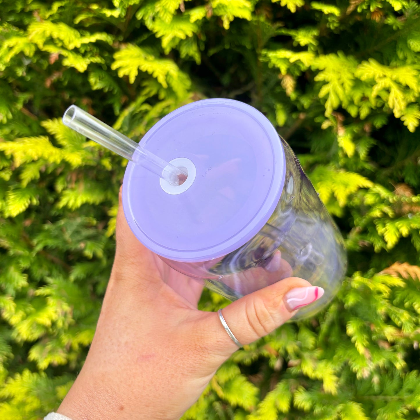 16oz Plastic Libby Can - Purple
