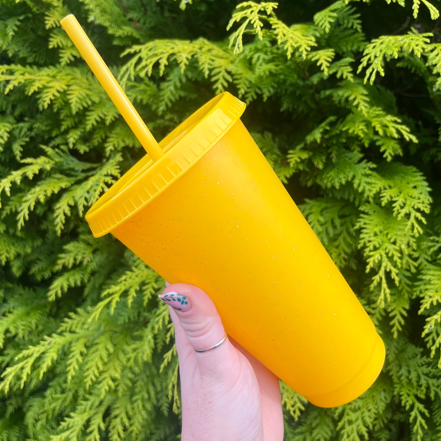 24oz Glitter Cold Cups