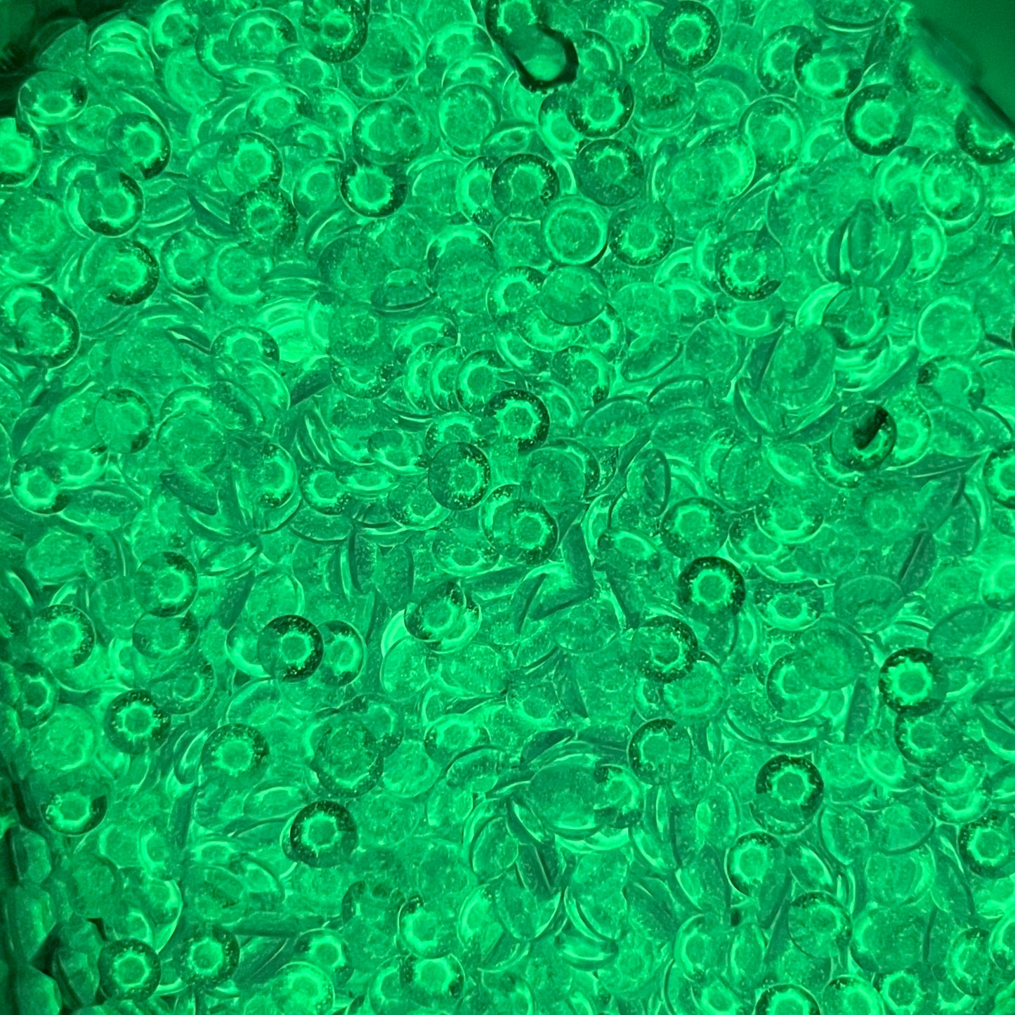 Purple Glow in the Dark Rhinestones - 5mm