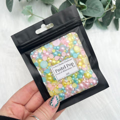 Pastel Pop - Pearl and Rhinestone mix 1oz