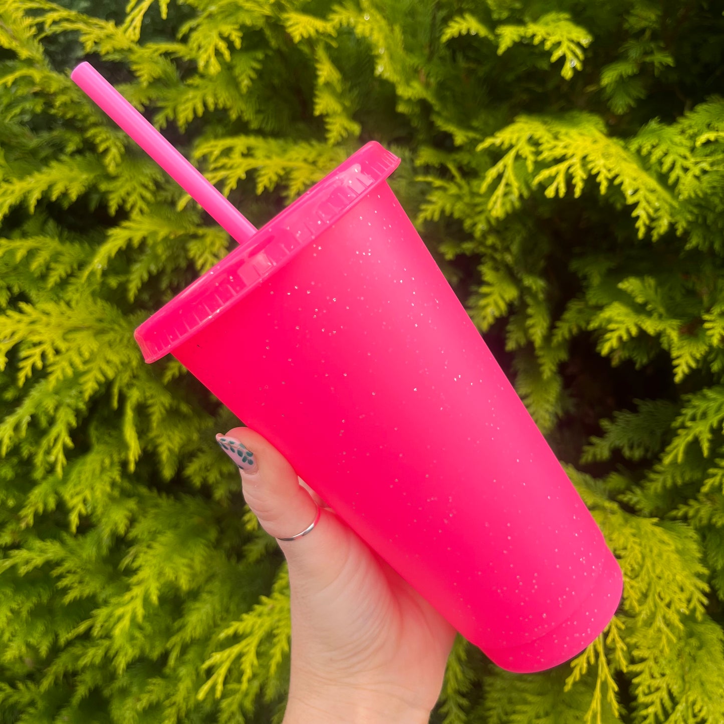 24oz Glitter Cold Cups