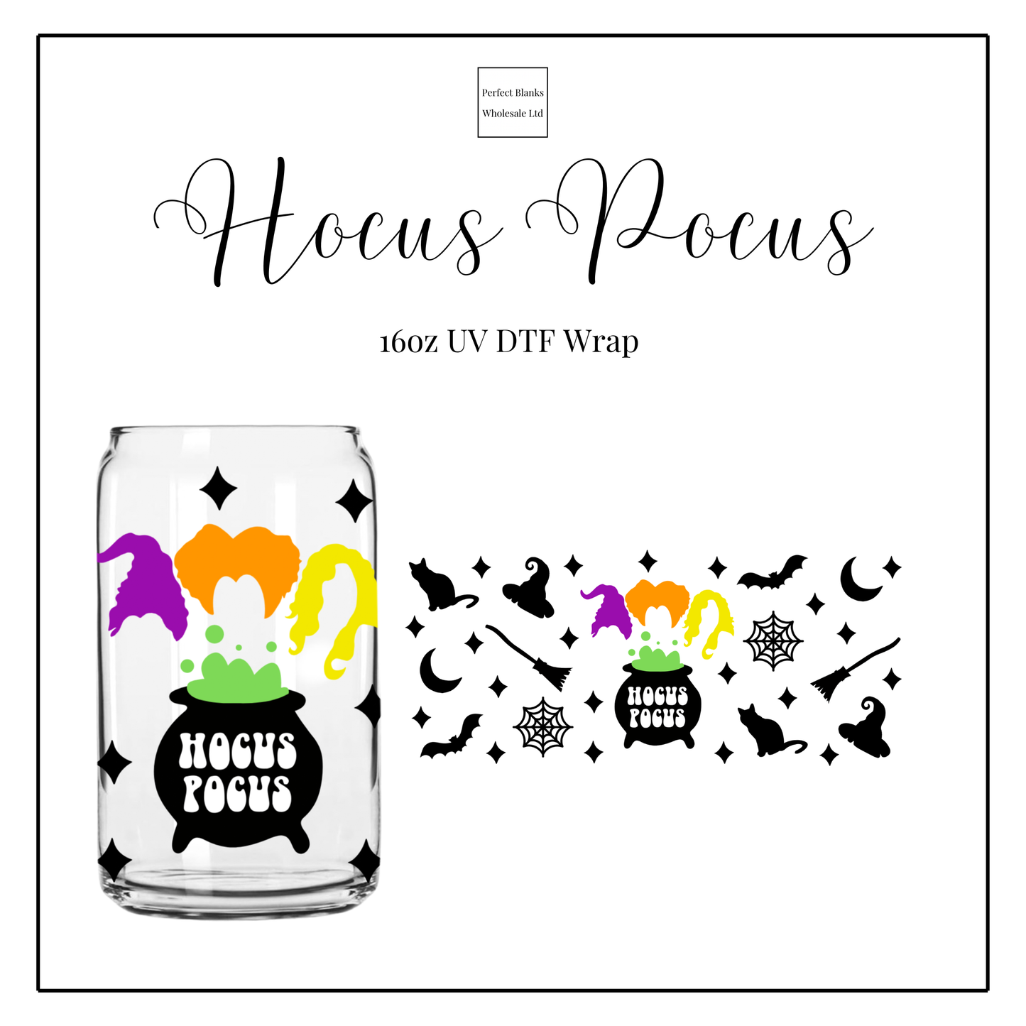Hocus Pocus 16oz UVDTF