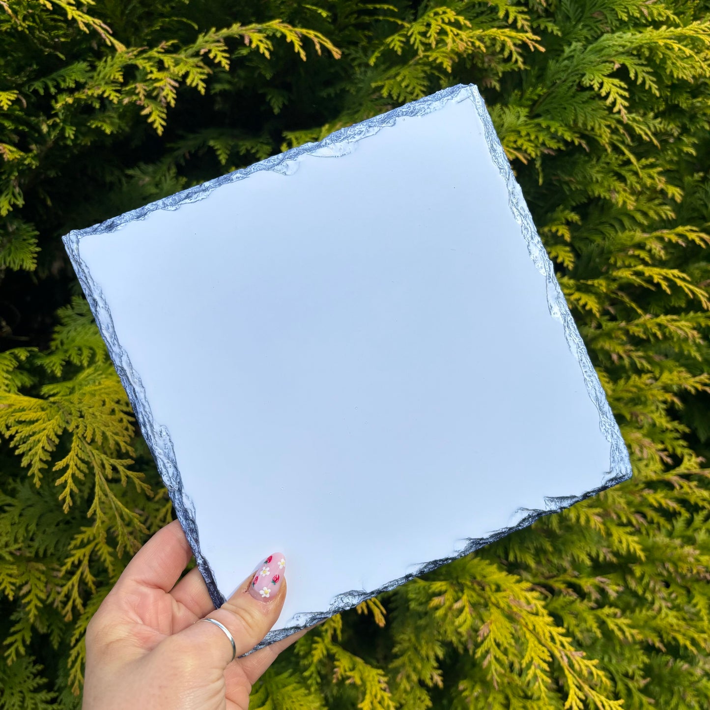 Square Sublimation Photo Slate - 20cm x 20cm