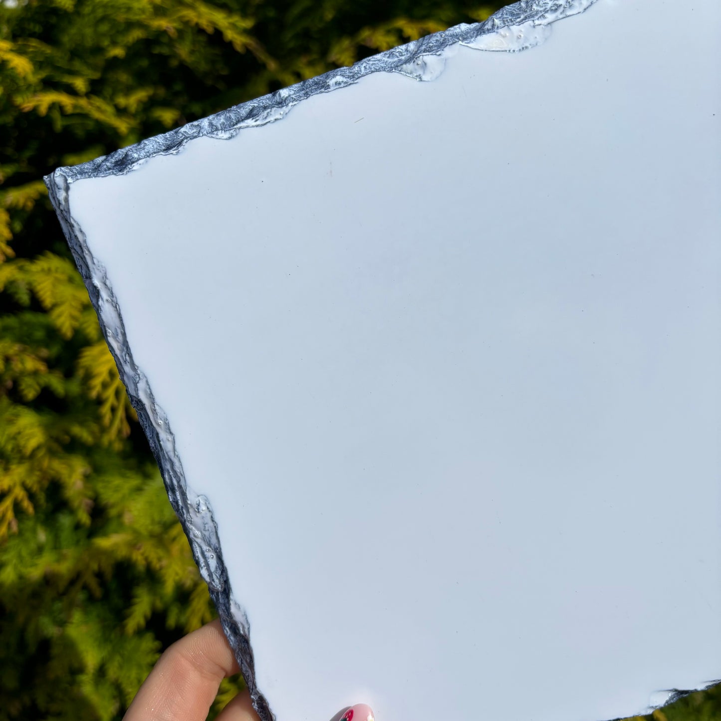 Square Sublimation Photo Slate - 20cm x 20cm