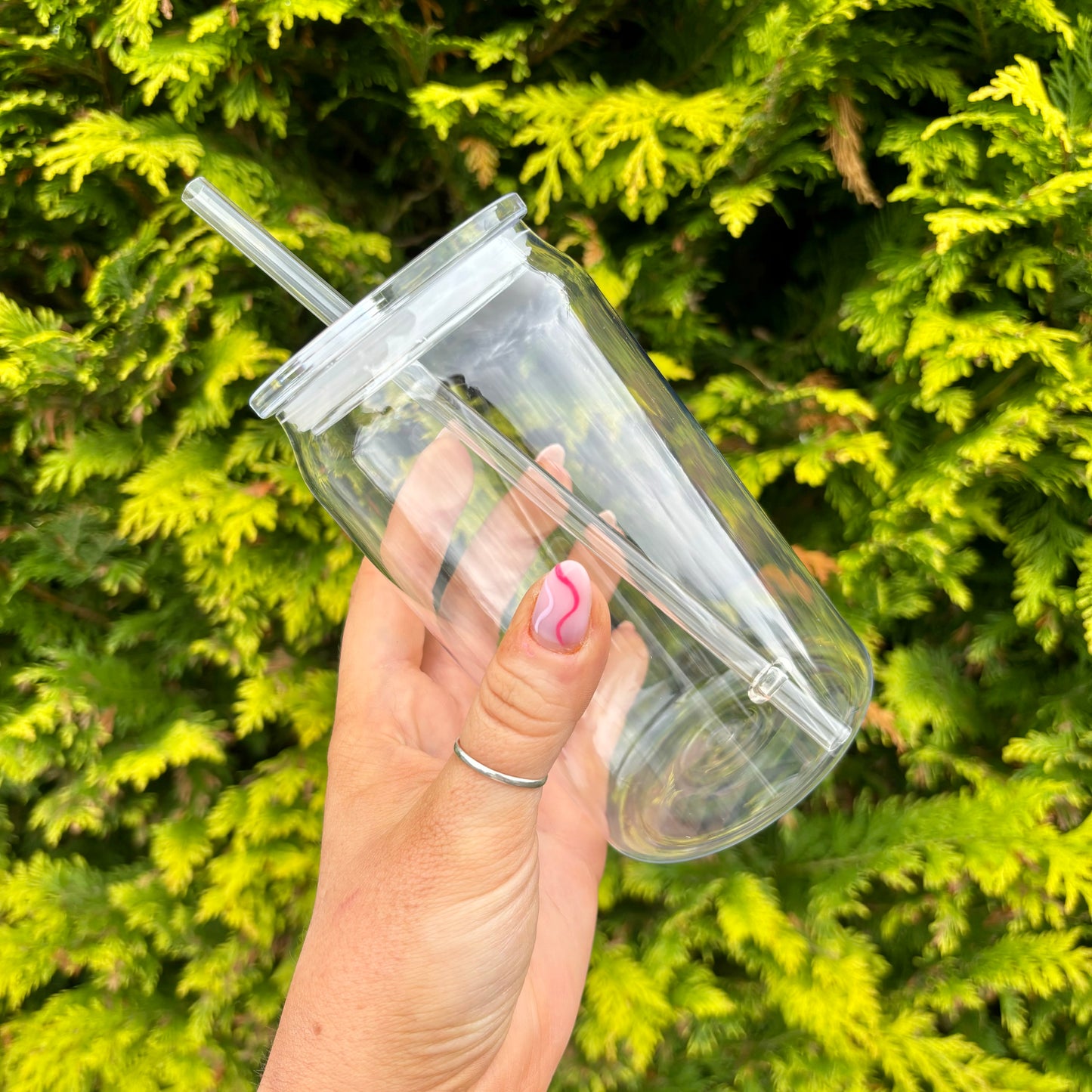 16oz Plastic Libbey Can - Clear