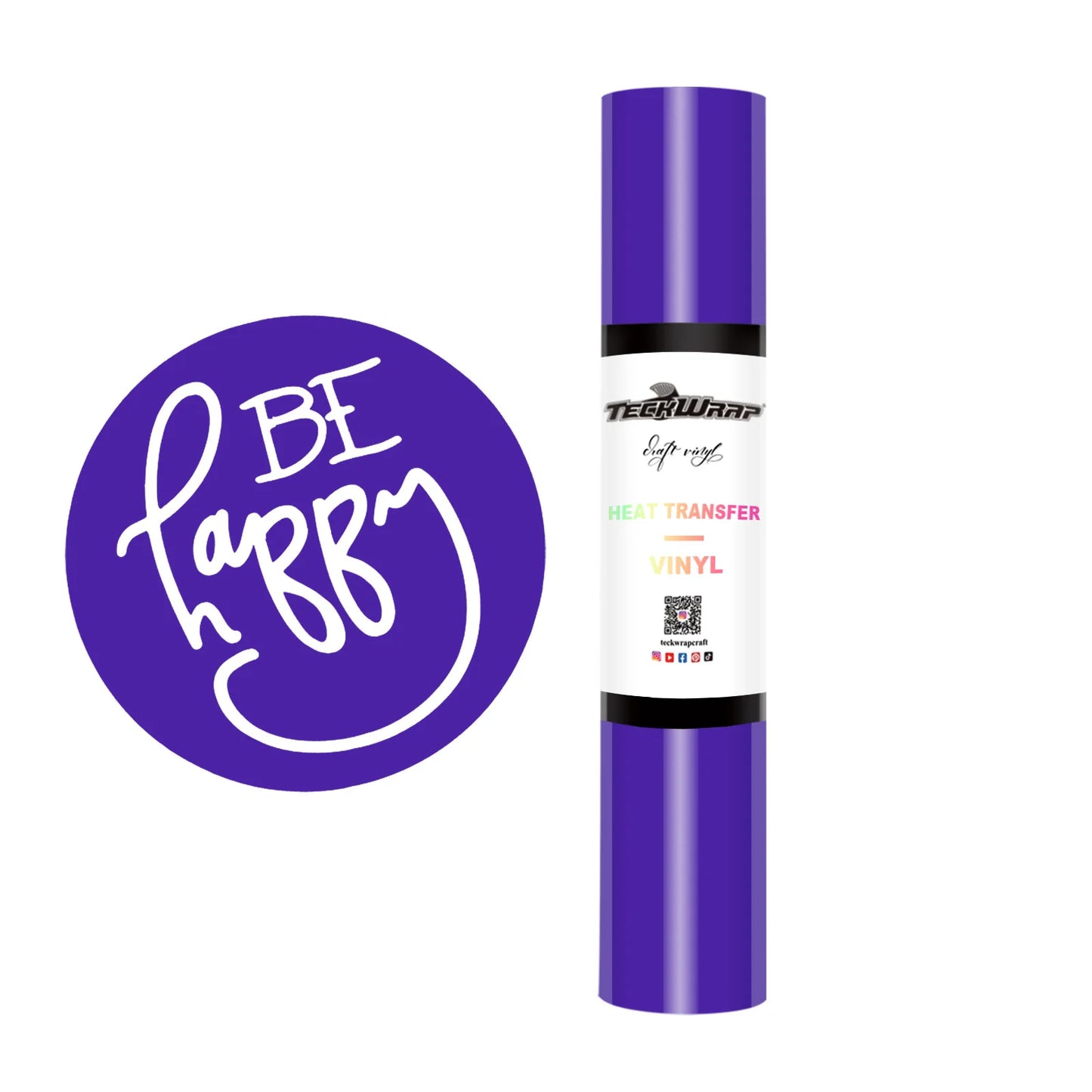 Teckwrap Purple PU HTV - 5ft