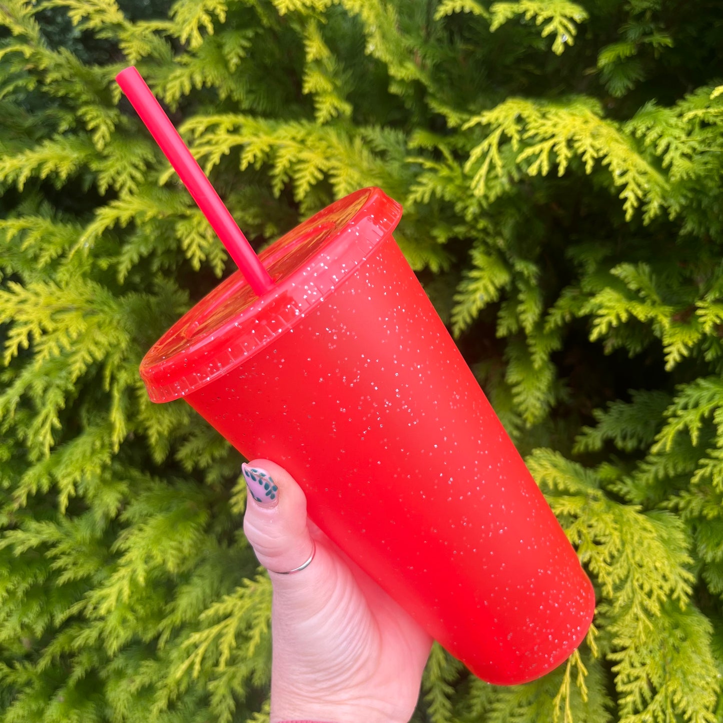 24oz Glitter Cold Cups