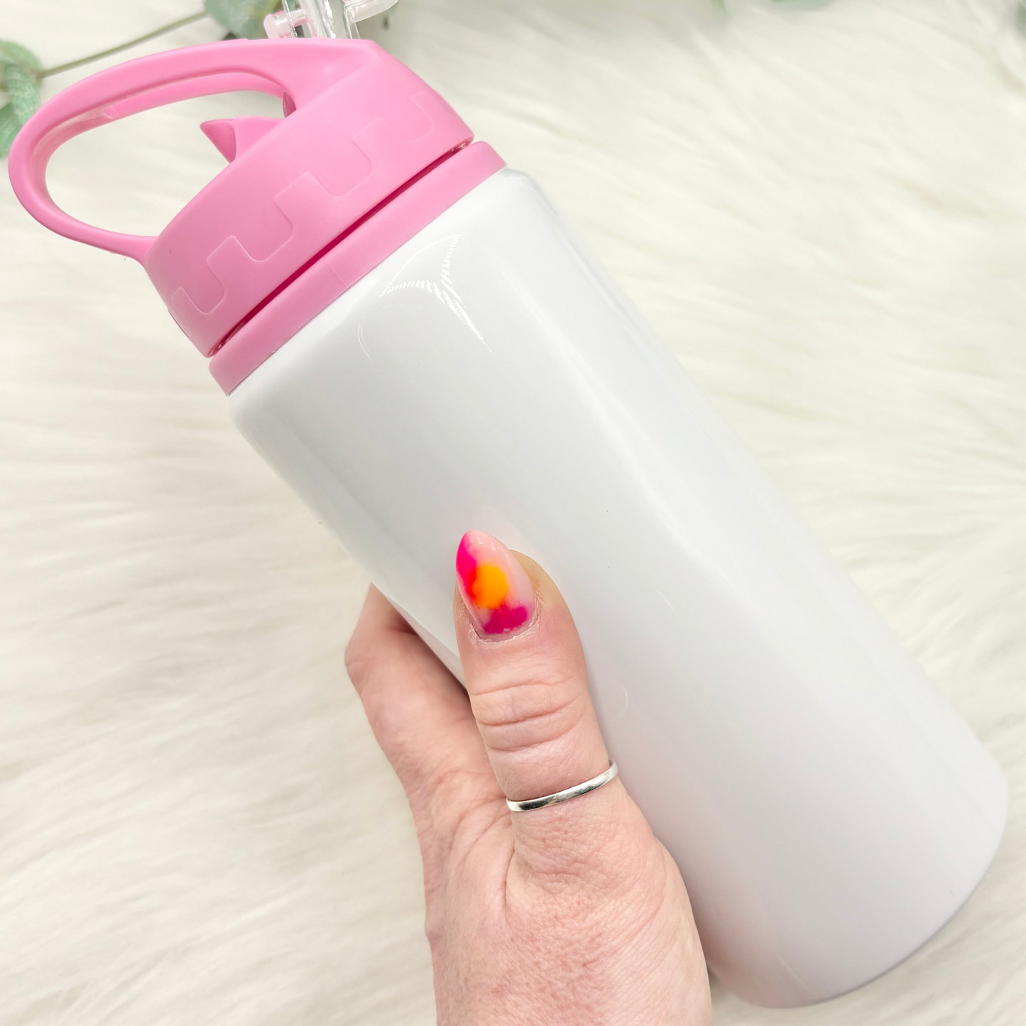 Sublimations Flip Lid Water Bottle - 600ml