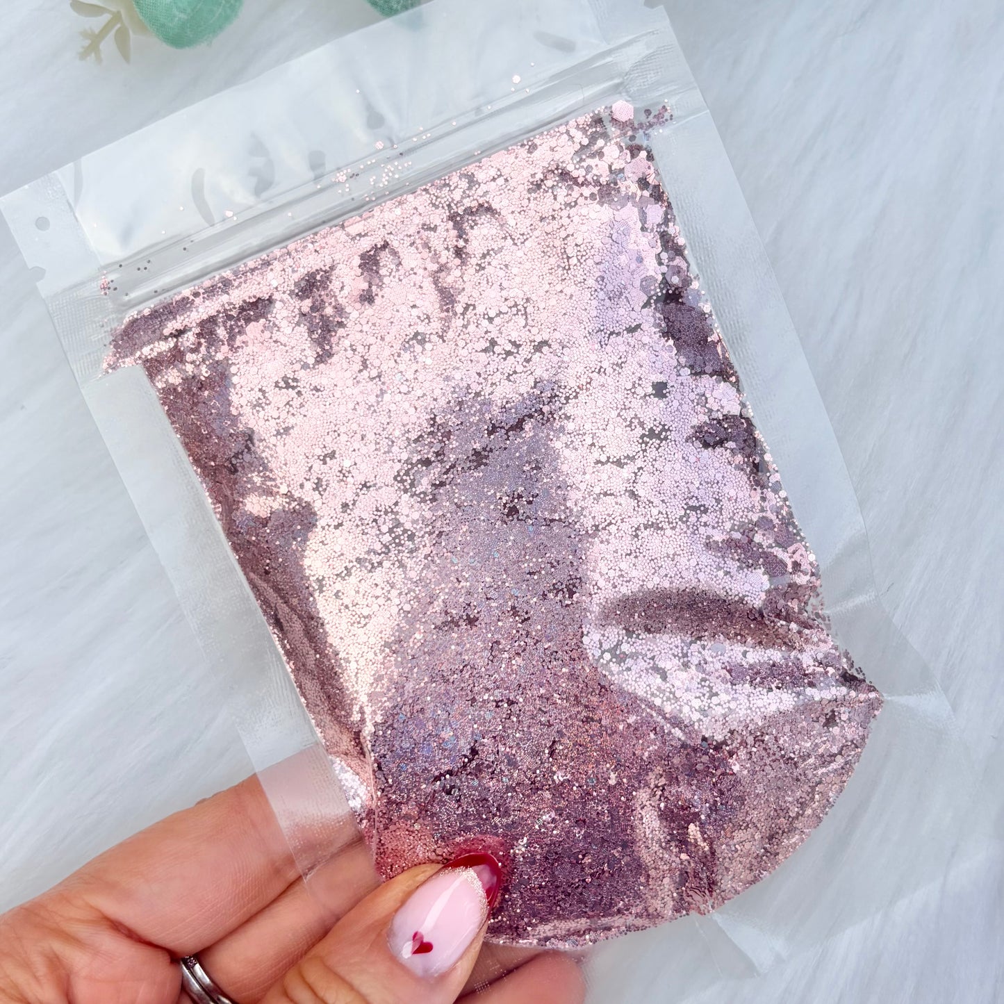 Pink To Make The Crafters Wink - Chunky Glitter Mix