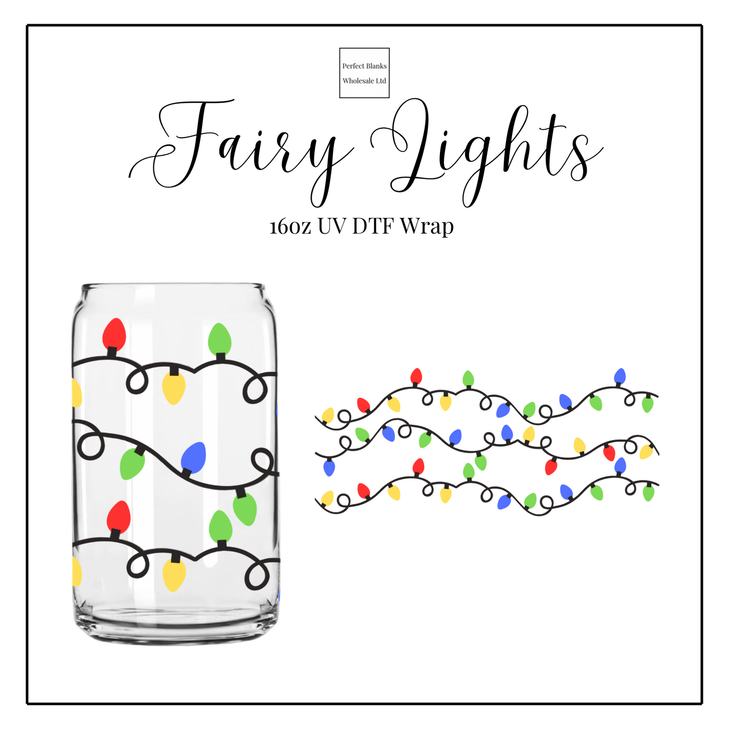Fairy Lights 16oz UVDTF