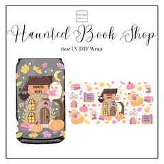 Haunted Book Shop 16oz UVDTF