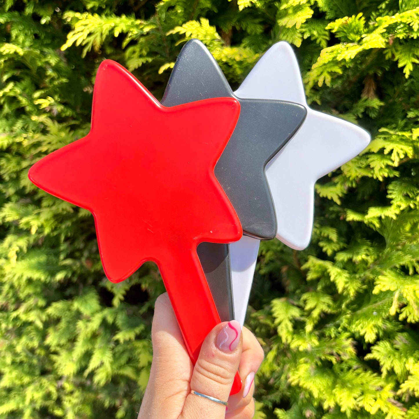 Hand Held Star Mirror