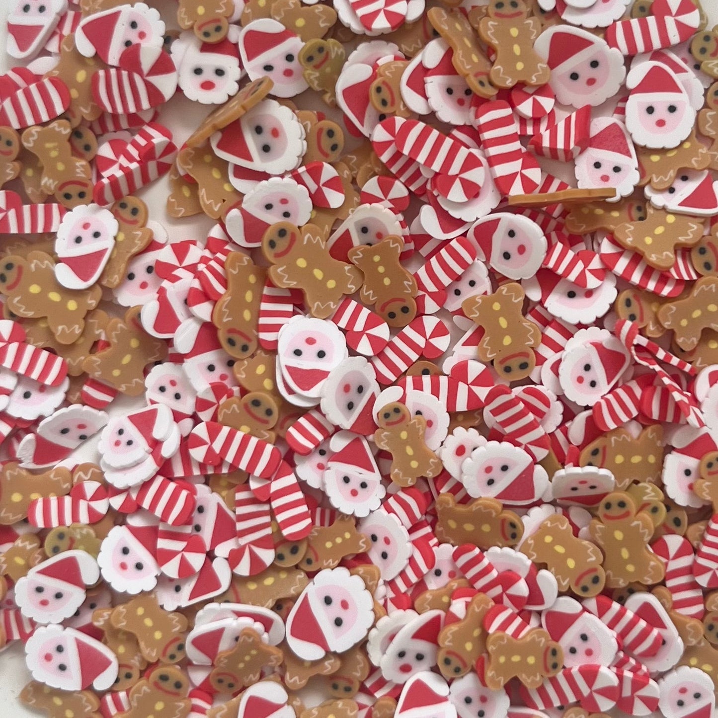 The Christmas Mix - Polymer Clay Slices