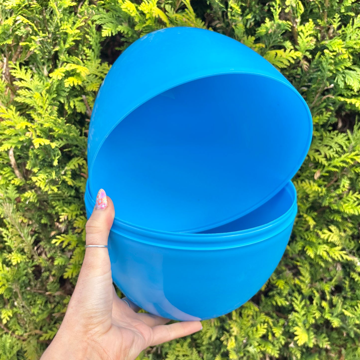 Blue Large Fillable Easter Eggs - 30cm