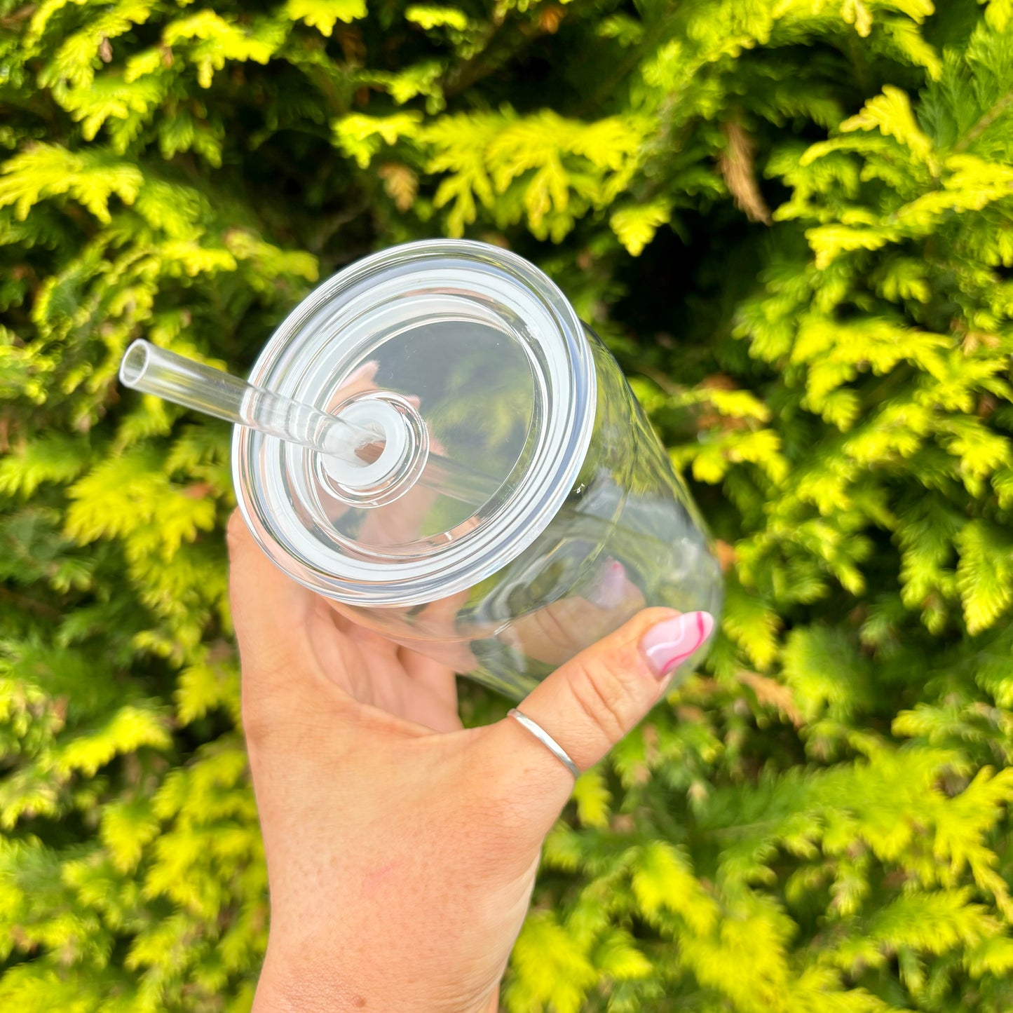 16oz Plastic Libbey Can - Clear