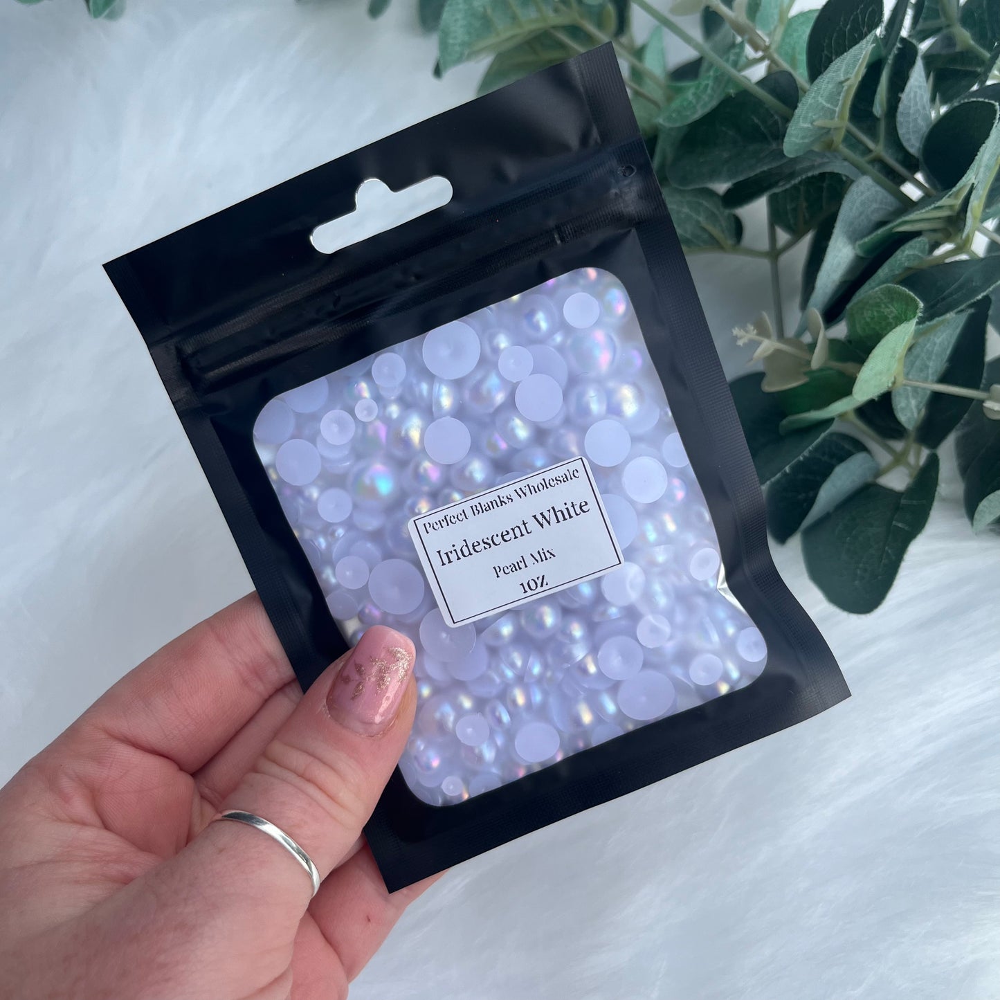 Iridescent White - Pearl mix 1oz