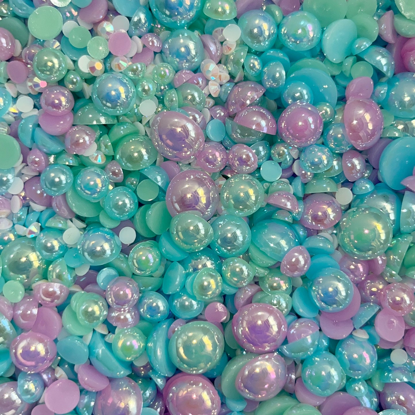 Mermazing - Pearl and Rhinestone mix
