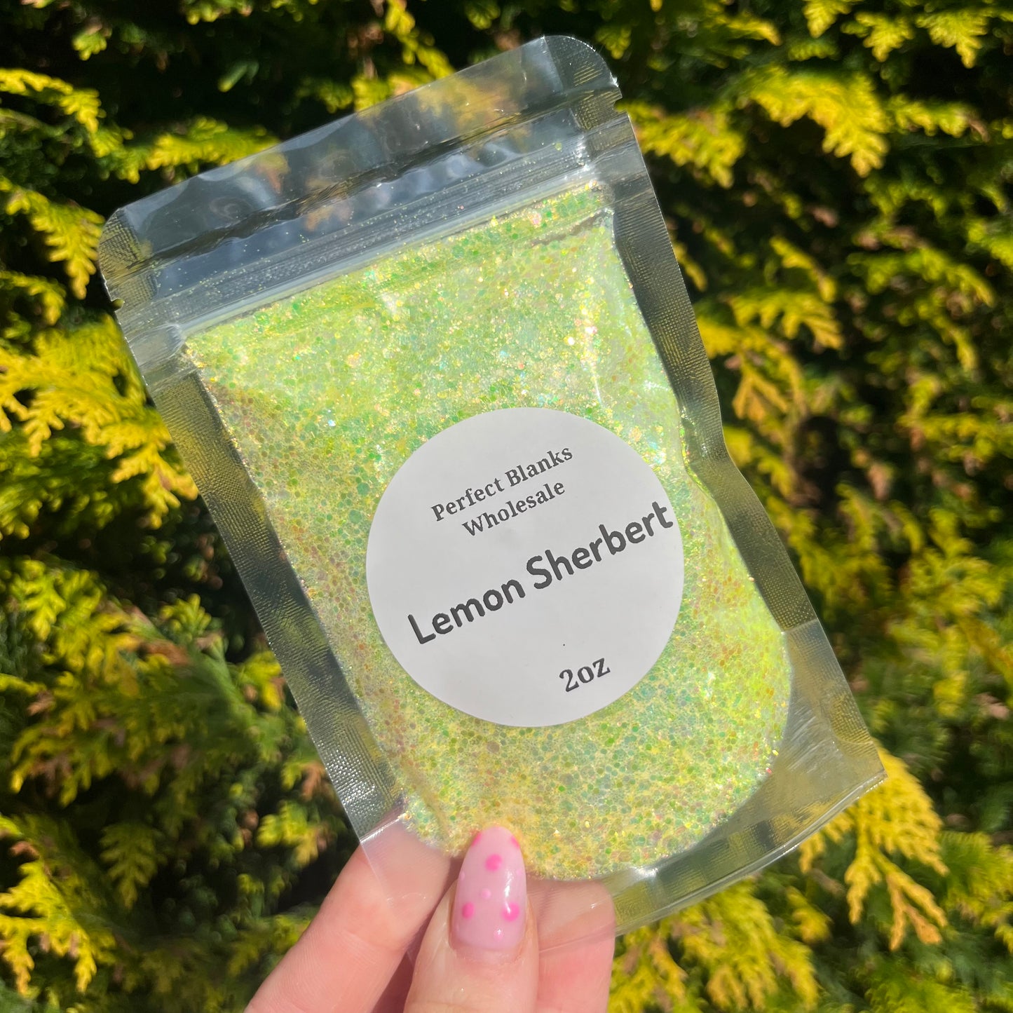 Sherbert Lemon - Chunky Glitter