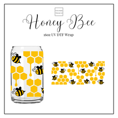 Honey Bee 16oz UVDTF