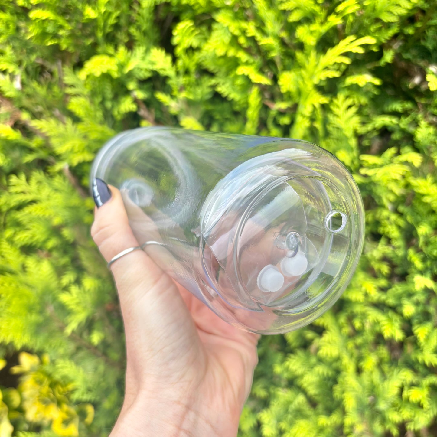 16oz Acrylic Double Walled Tumbler - Clear