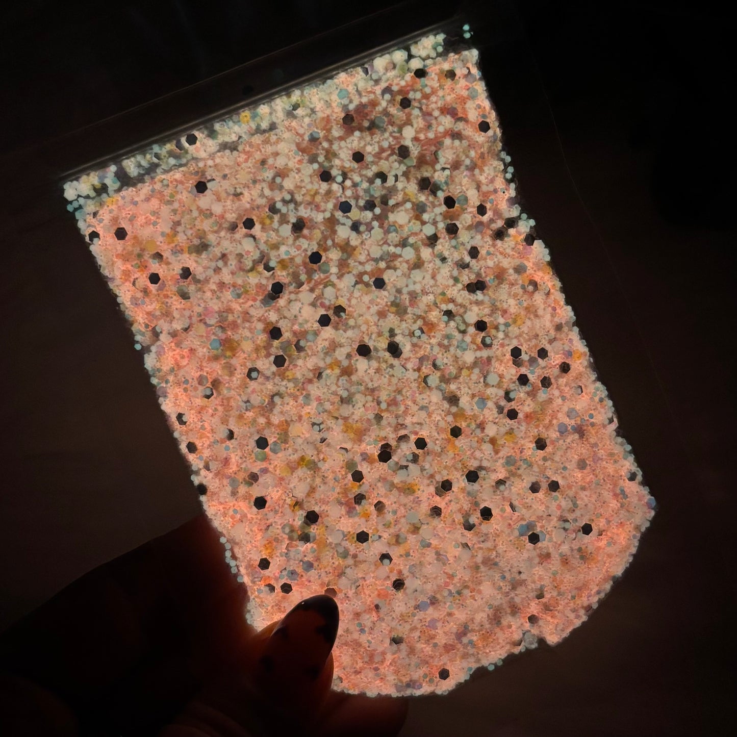 Having My Glow Up - Chunky Glow In The Dark Glitter