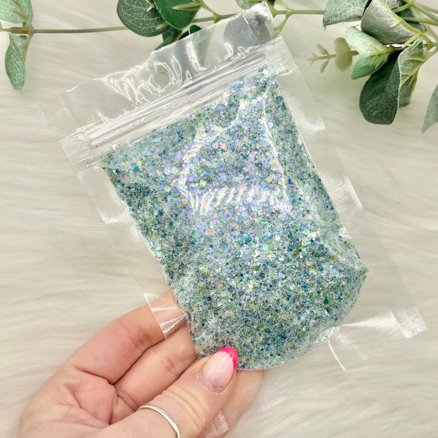 Mermaid Waves - Chunky Glitter