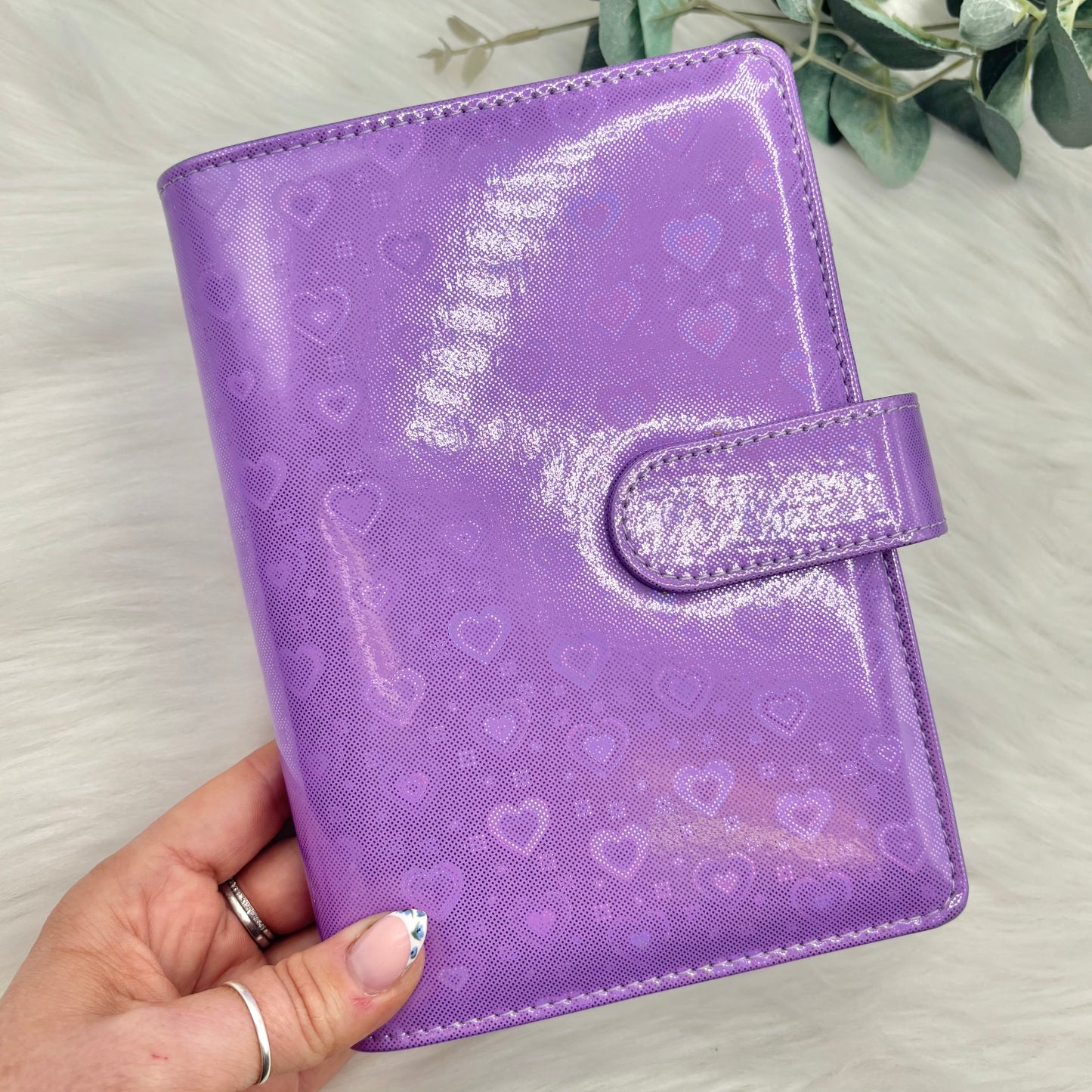 A6 Holo Heart Budget Binders / Organiser