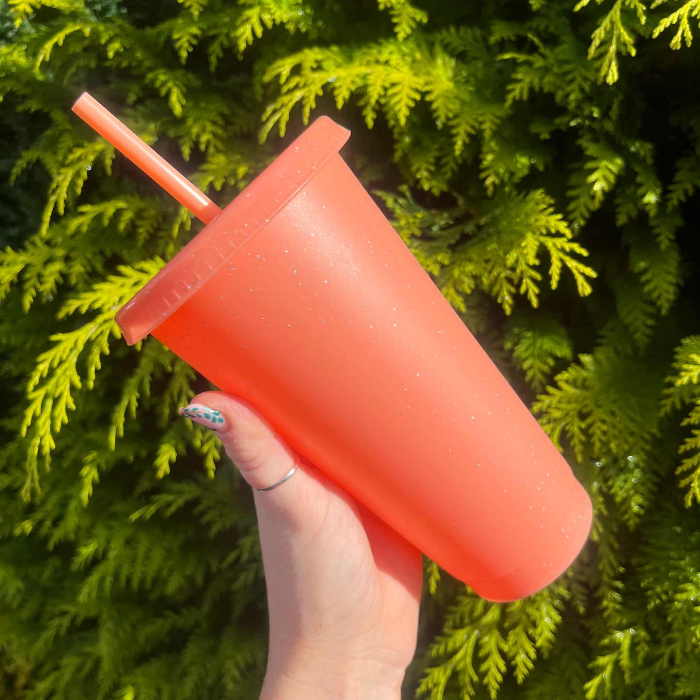24oz Glitter Cold Cups