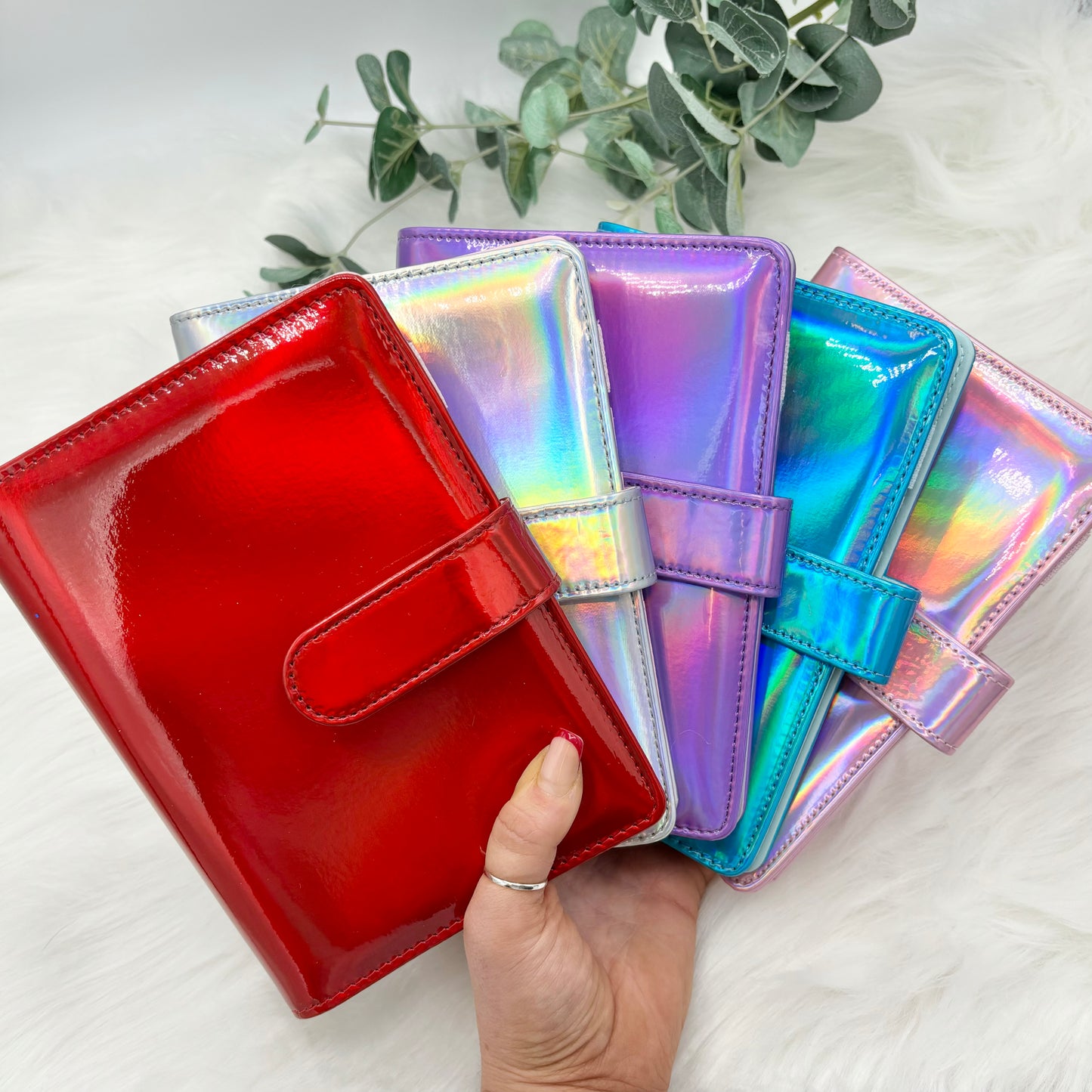A6 Holographic Budget Binders / Organiser