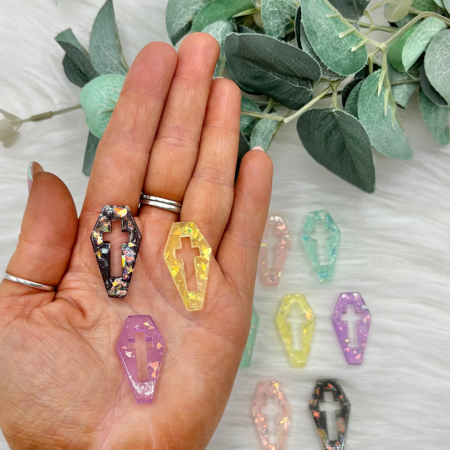 Boujee Coffins - 10 Pack of Cabochons