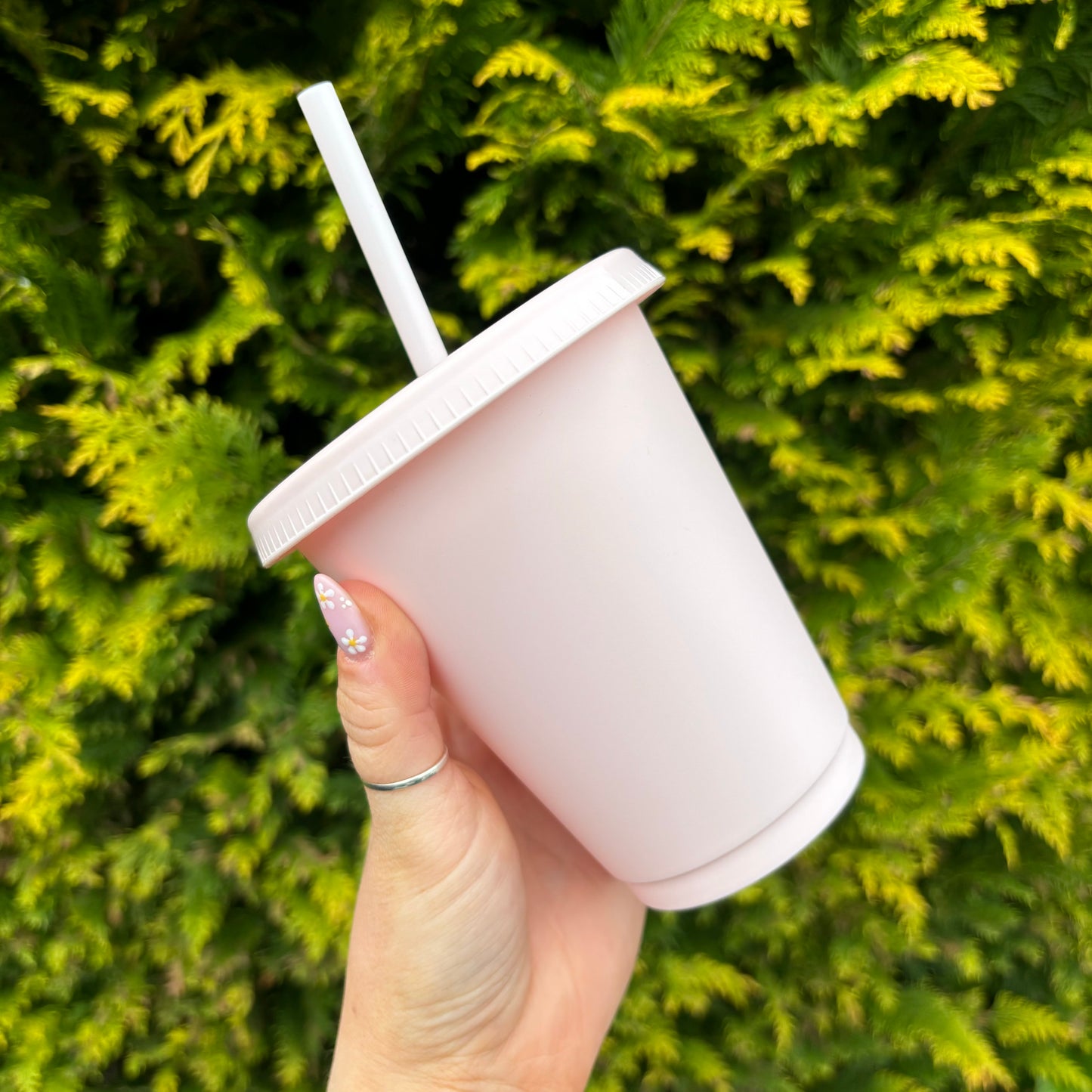 Baby Pink 16oz Coloured Cold Cup