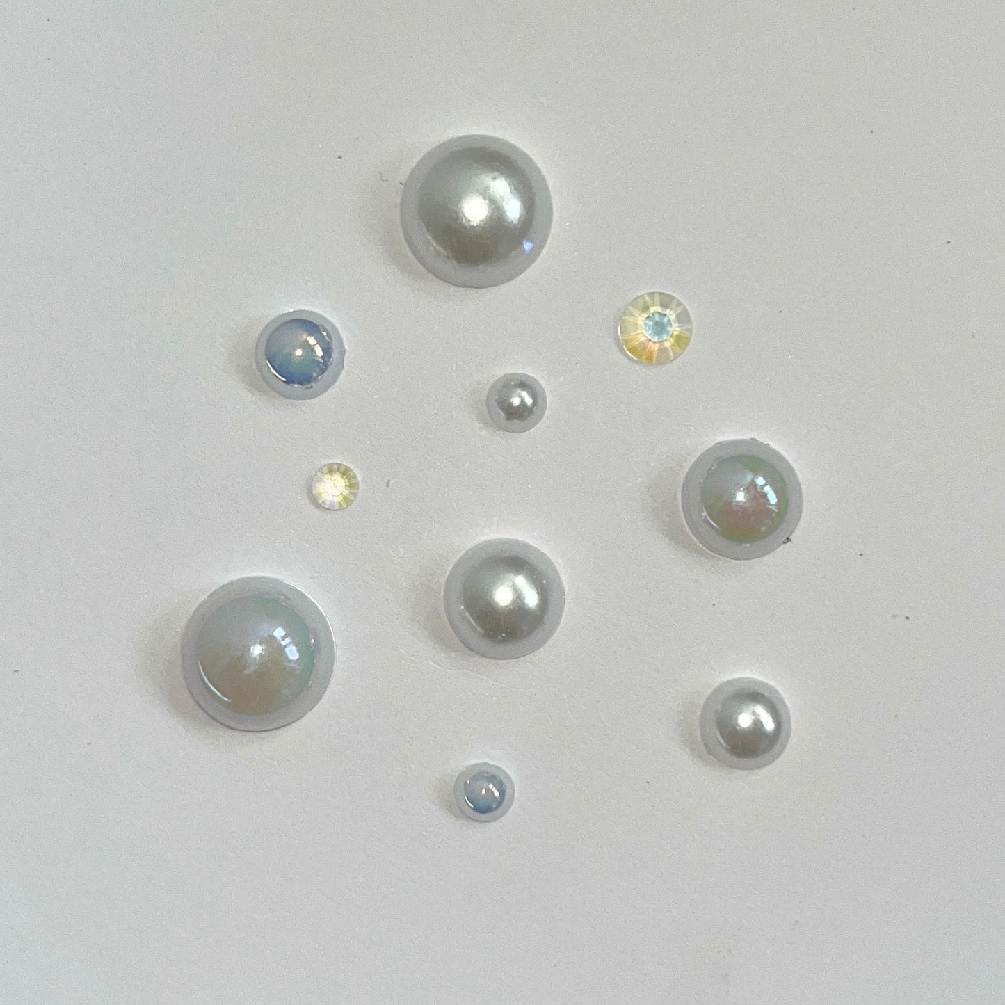 I Do - Pearl and Rhinestone mix