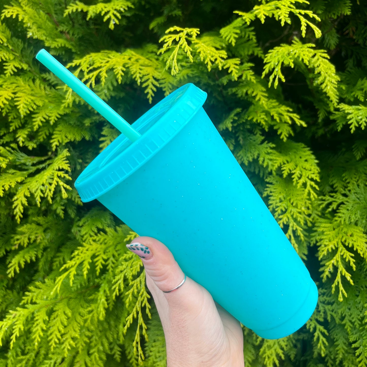 24oz Glitter Cold Cups
