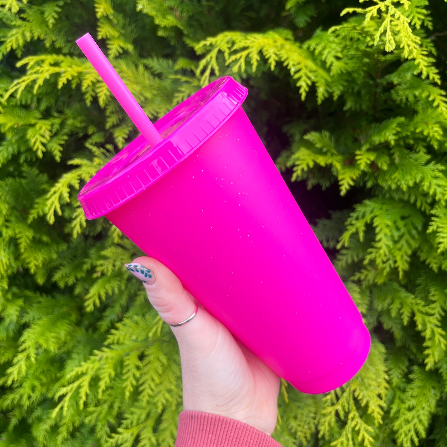 24oz Glitter Cold Cups